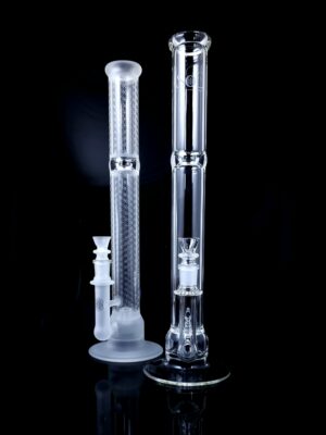 Glass SoL-45 Lace-Sphere straight tube