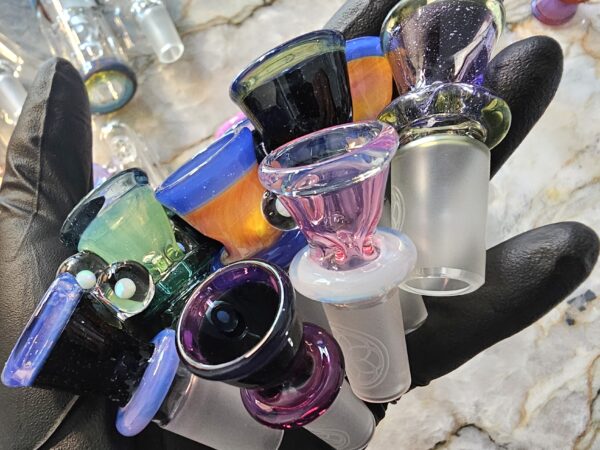 Glass Worked Bowls