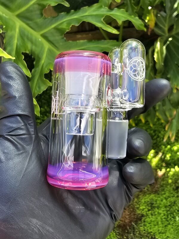 Glass Telemagenta Accented 18mm Dry Catch