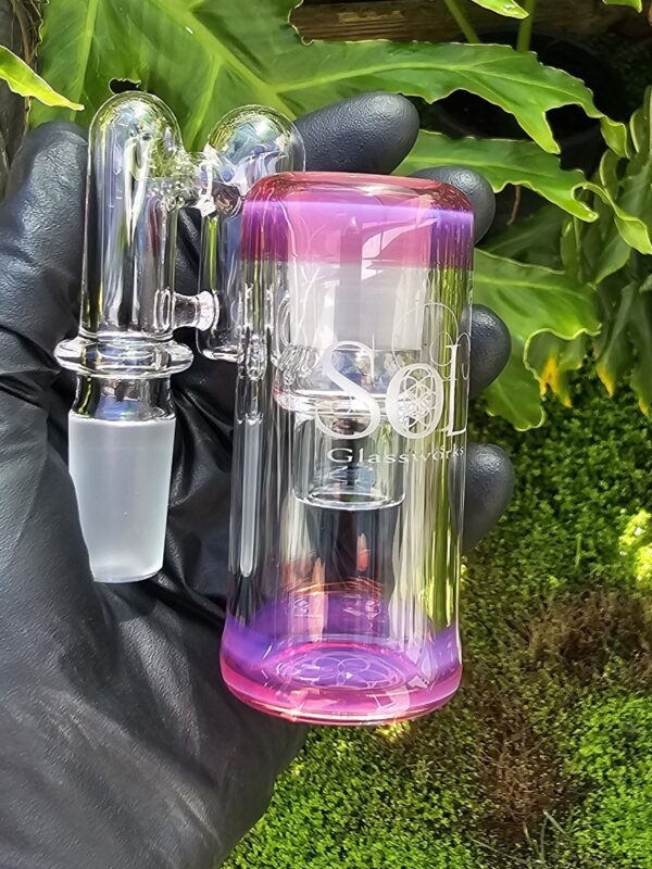 Glass Telemagenta Accented 18mm Dry Catch